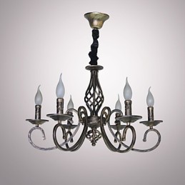 Retro Einfache Lampe Kupferfarbene Lampe Kerzenlampe