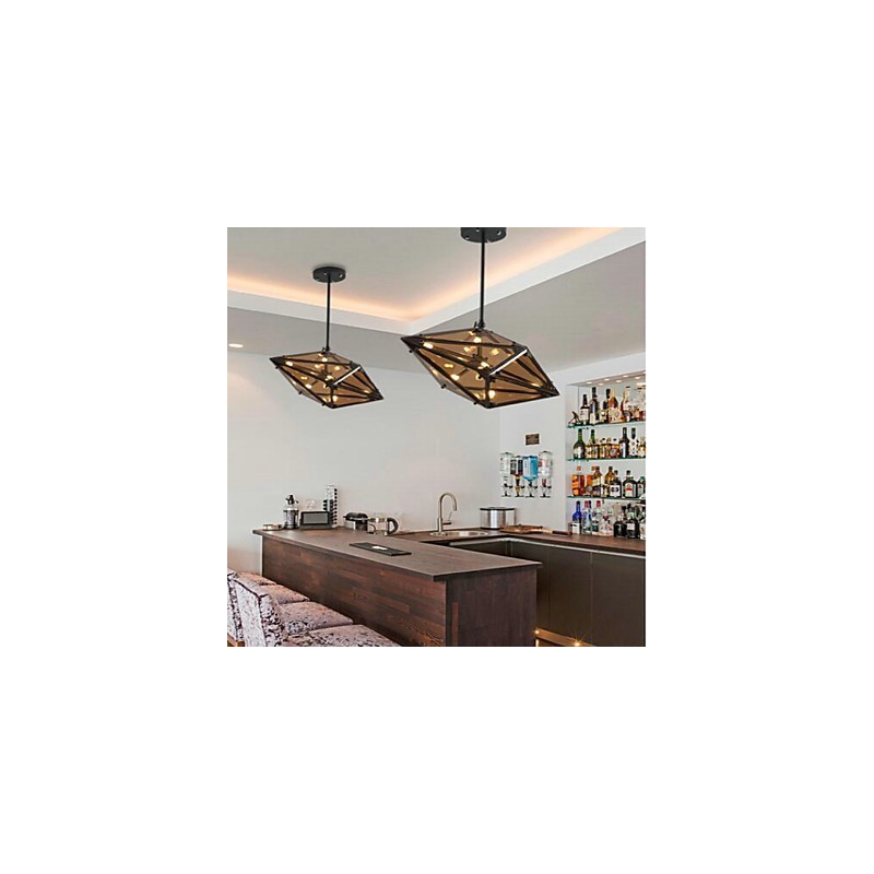 Traditionelles klassisches Retro-galvanisiertes Feature für Designer-Metallkronleuchter