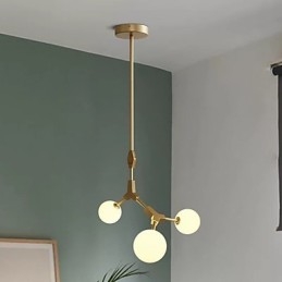 Traditionelles klassisches Malmerkmal für Pendelleuchten aus Holz und Bambus im Mini-Stil