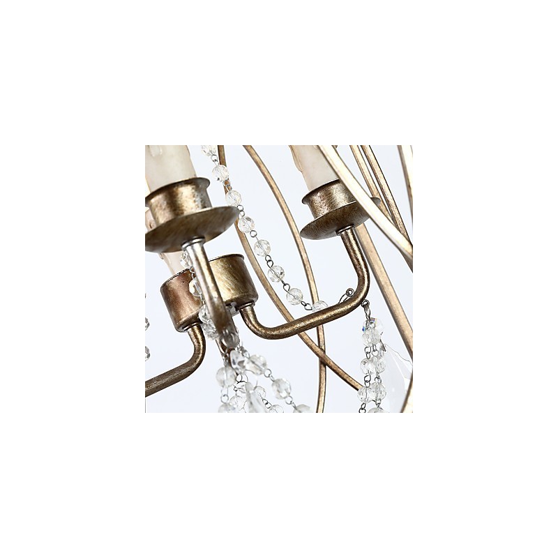 Vier Licht Vintage Metall Amerikanischen Industrie Loft Malerei Farbe Europäischen Kronleuchter Lampe die Indoor Dekorieren Pendelleuchte