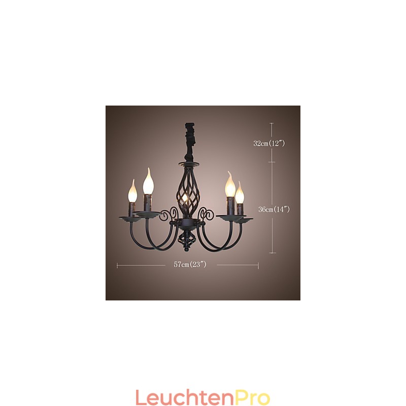 Modern Zeitgenössisch Traditionell Klassisch Vintage Retro Andere Funktion für Mini-Stil Kerzenstil Metall Kronleuchter