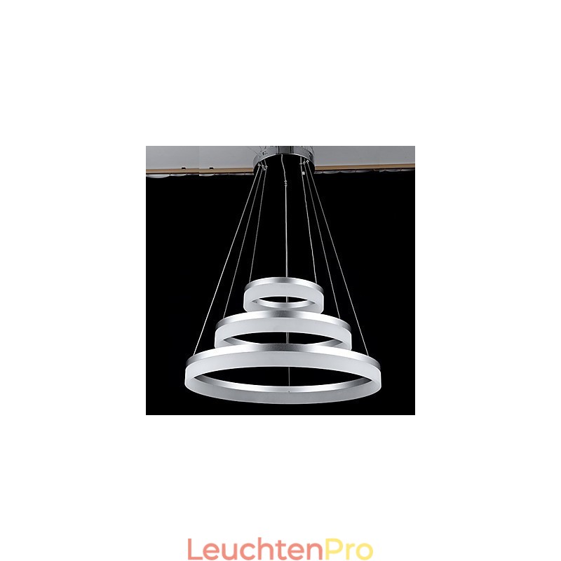 Runde Kronleuchter Lichter Beleuchtung Moderne Acryl Lampen Luxuriöse Drei Ringe Decke Leuchten