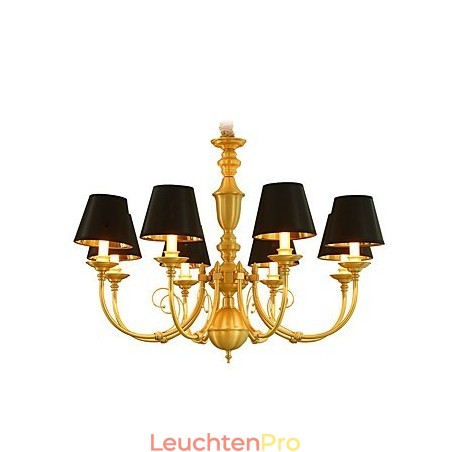 Kronleuchter, traditionell, klassisch, Landhausstil, Messing, für Mini-Stil, Metall, 8 Glühbirnen Kronleuchter, traditionell, klassisch, Landhausstil, Messing, für Mini-Stil, Metall, 8 Glühbirnen