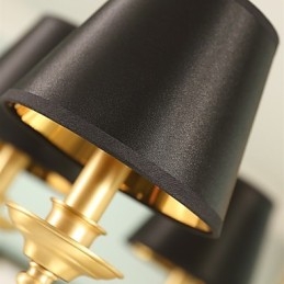 Kronleuchter, traditionell, klassisch, Landhausstil, Messing, für Mini-Stil, Metall, 8 Glühbirnen