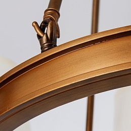 Kronleuchter und Deckenleuchten 3 Lichter Ein Licht Zwei Stil Unterputzleuchte Modern Zeitgenössisch Traditionell Klassisch Rustikal Malerei