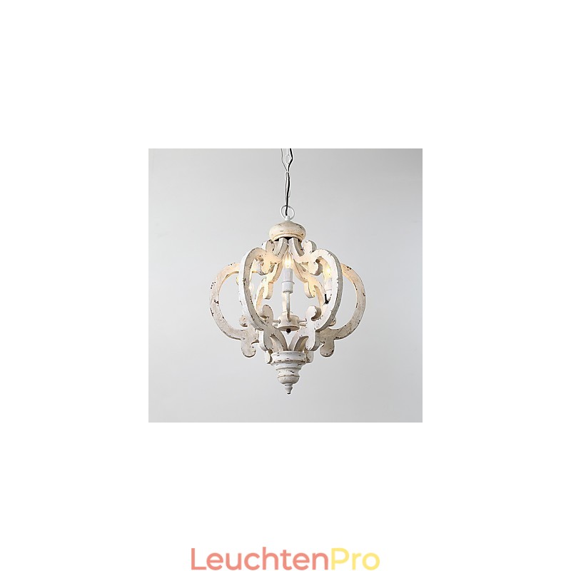 Vintage Malerei Feature Mini Stil Holz Bambus Kronleuchter Lampe die Dekorieren Pendelleuchte