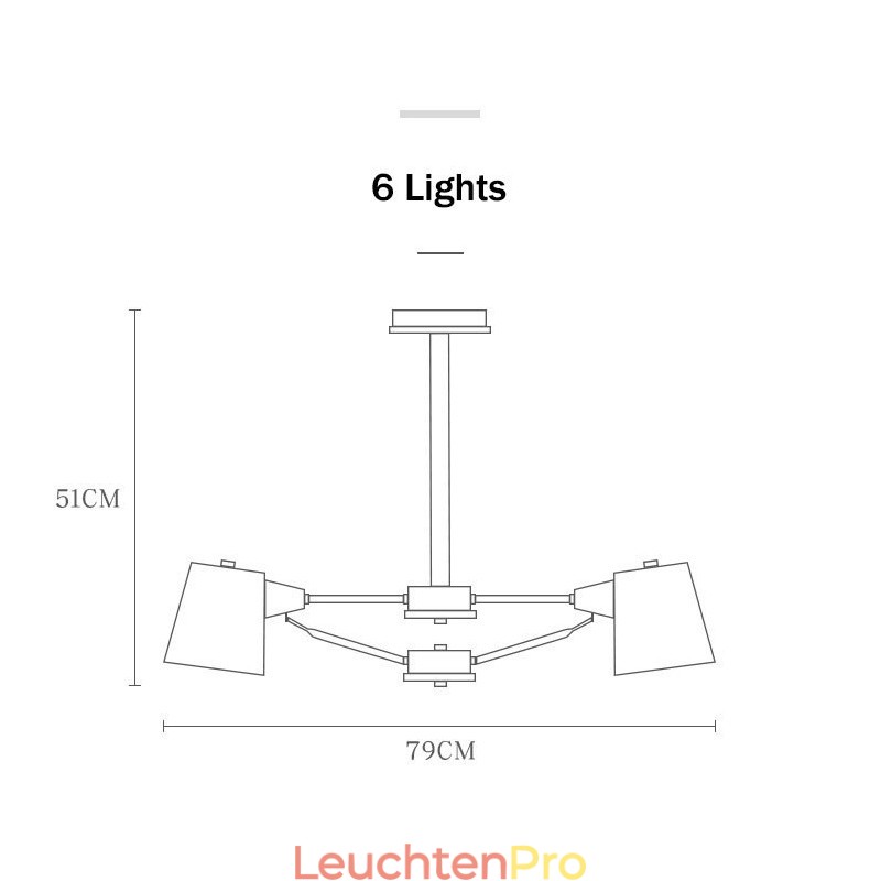 Mehrfarbiger Macaron-Holz-Kronleuchter mit Vintage-Malerei