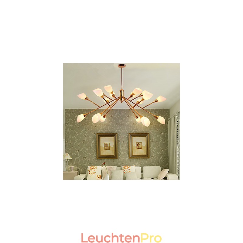 Nordic Einfache Atmosphärische Pastoralen Kronleuchter Kreative Lobby Kronleuchter Lampe