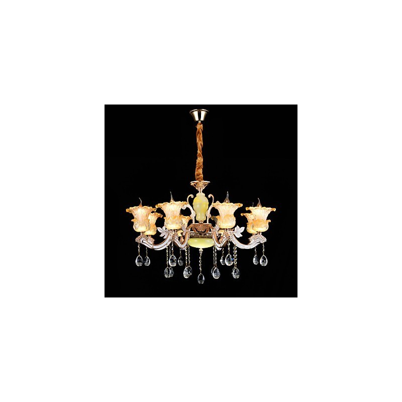 Moderne zeitgenössische traditionelle klassische Zinklegierungsfunktion für Kristall-Mini-Metallpendelleuchte