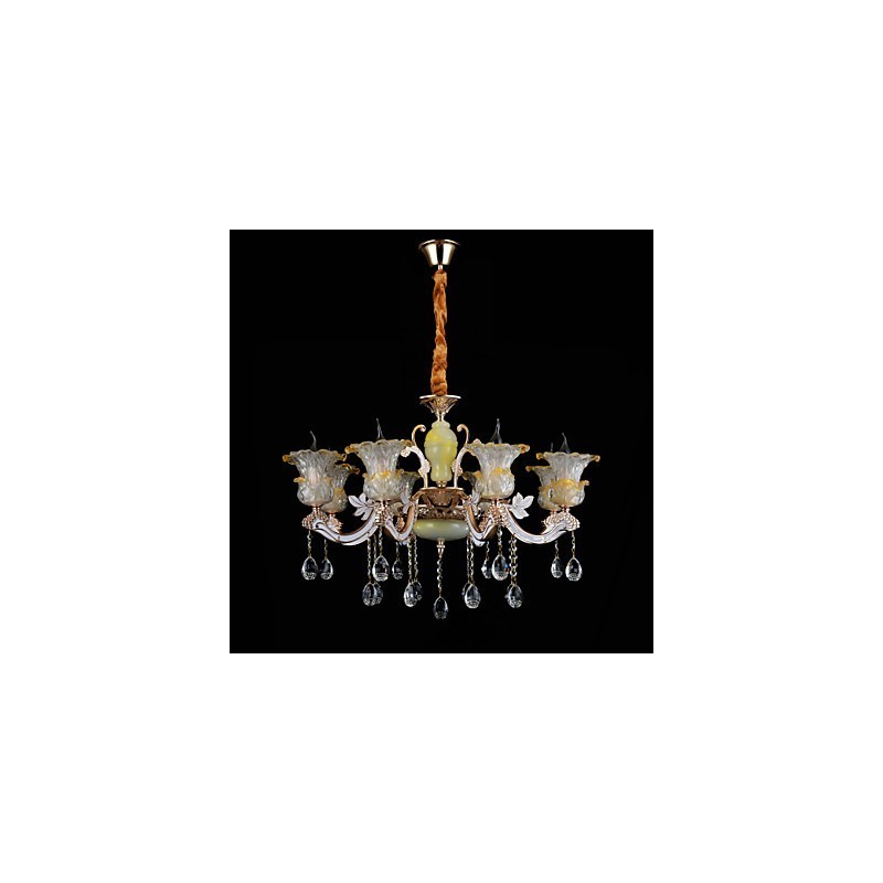 Moderne zeitgenössische traditionelle klassische Zinklegierungsfunktion für Kristall-Mini-Metallpendelleuchte