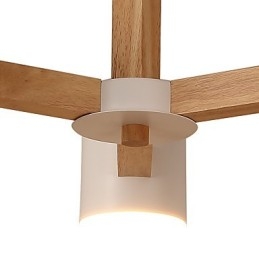 Kronleuchter mit 3 Lichtern, modern, zeitgenössisch, traditionell, klassisch, Vintage, Landhausstil, Holz-Funktion für Holz