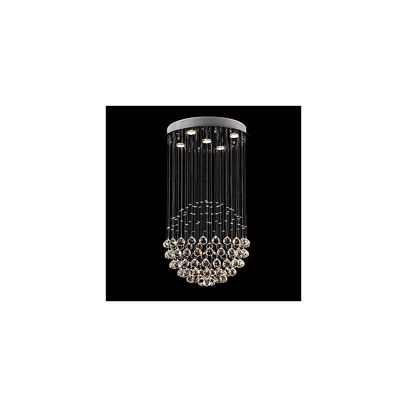 Moderne zeitgenössische traditionelle klassische rustikale Lodge Vintage Country Island Kristall galvanisierte Metall Pendelleuchte