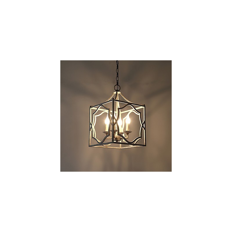 Vintage Metall Amerikanischer Industrieller Loft Malerei Farbe Europäische Kronleuchterlampe die Innendekoration Pendelleuchte