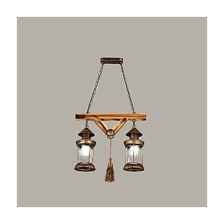 Rustikale Lodge Globe Vintage Retro Country Malerei Feature für Mini-Stil Designer Metall Kronleuchter Rustikale Lodge Globe Vintage Retro Country Malerei Feature für Mini-Stil Designer Metall Kronleuchter