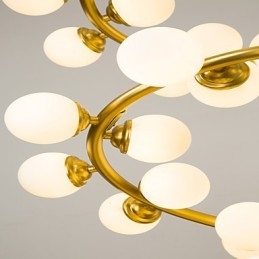 Personalisierte Kunst-Kronleuchterlampen