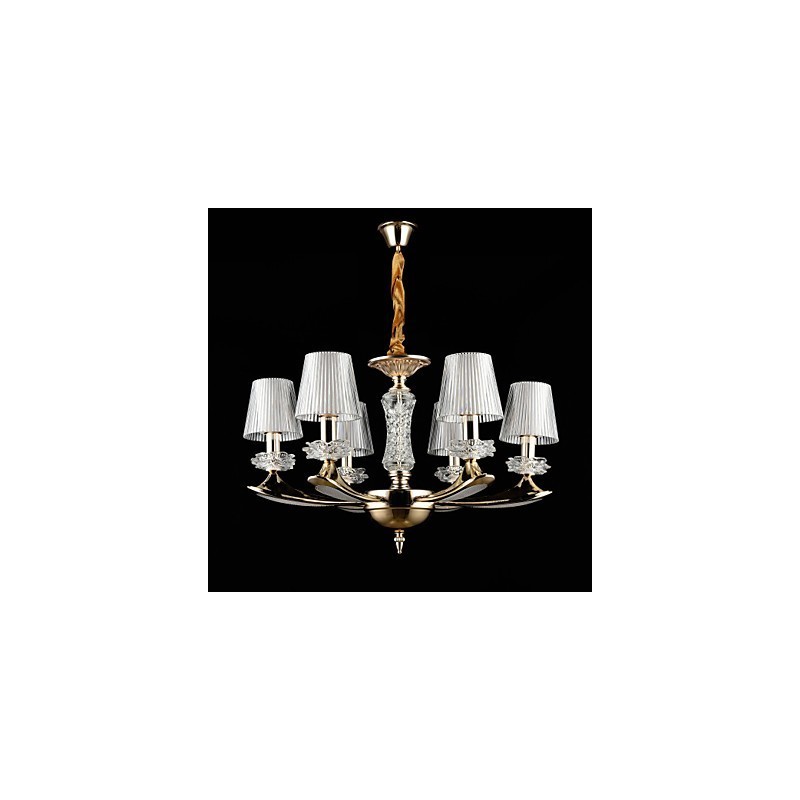 Moderne zeitgenössische traditionelle klassische Zinklegierungsfunktion für Kristall-Mini-Metallpendelleuchte