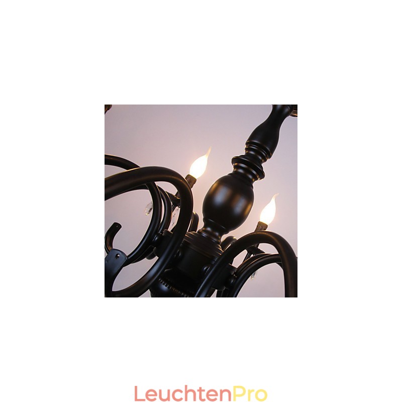Europäischer Stil Kristallkerzenlampe Lampe Bekleidungsgeschäft Lampen und Laternen Dekoration Projekt Droplight