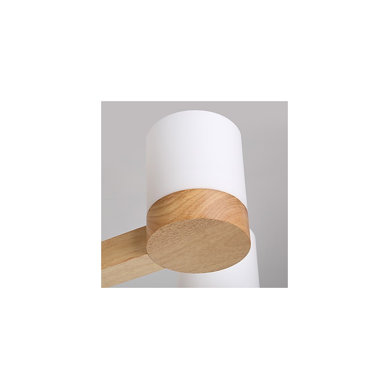 Kronleuchter mit 3 Lichtern, modern, zeitgenössisch, traditionell, klassisch, Vintage, Landhausstil, Holz-Funktion für Holz