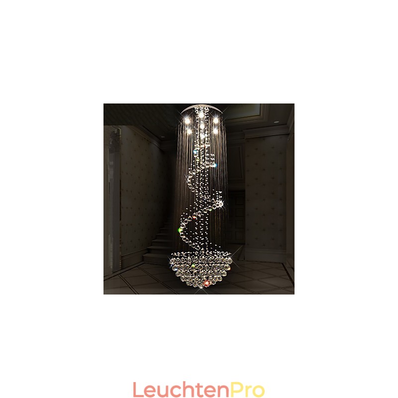 Moderne Kristall Deckenleuchter Lichter Indoor Pendelleuchte Deco Leuchten