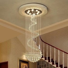 Moderne Kristall Deckenleuchter Lichter Indoor Pendelleuchte Deco Leuchten