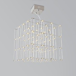 Moderne Kronleuchter Licht Edelstahl Lampe Loft Beleuchtung