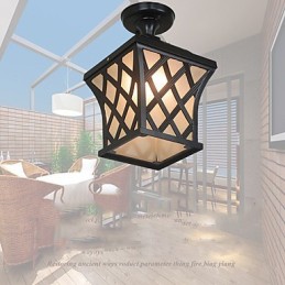 Ländlichen Lampe Amerikanischen Garten Terrasse Tür Im Freien Wasserdichte Trauben Droplight