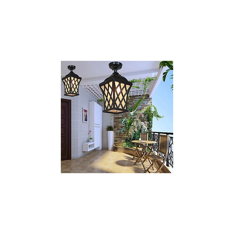 Ländlichen Lampe Amerikanischen Garten Terrasse Tür Im Freien Wasserdichte Trauben Droplight