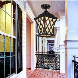 Ländlichen Lampe Amerikanischen Garten Terrasse Tür Im Freien Wasserdichte Trauben Droplight