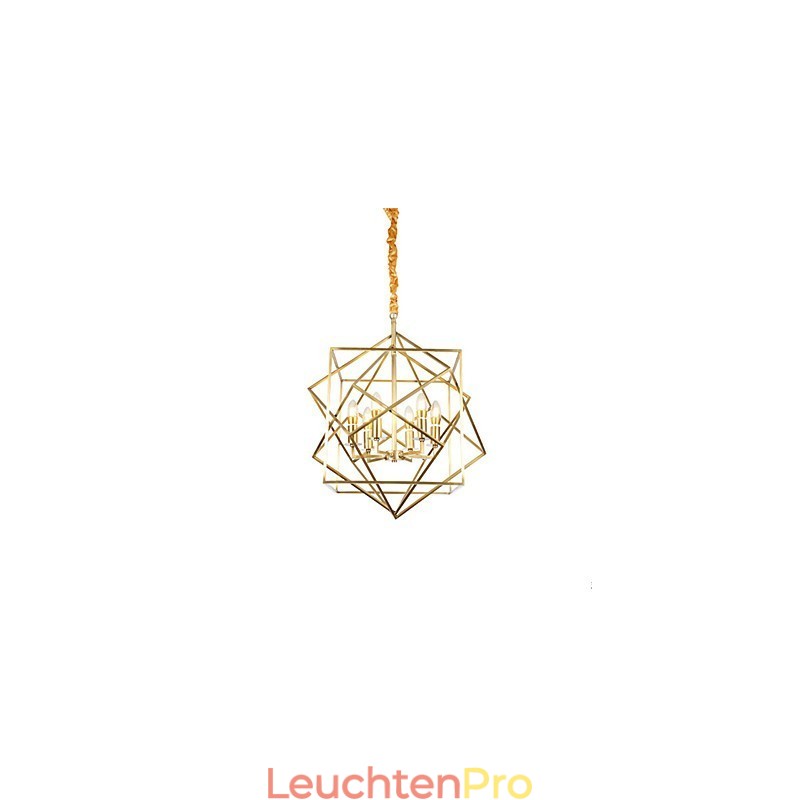 Laterne aus Messing für Designer-Kronleuchter aus Metall