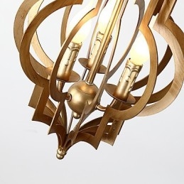 Vintage Metall Amerikanischer Industrieller Loft Malerei Farbe Europäische Kronleuchterlampe die Innendekoration Pendelleuchte