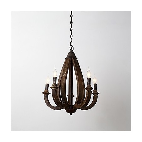 Vintage Malerei Feature Mini Stil Holz Bambus Kronleuchter Lampe die Dekorieren Pendelleuchte Vintage Malerei Feature Mini Stil Holz Bambus Kronleuchter Lampe die Dekorieren Pendelleuchte