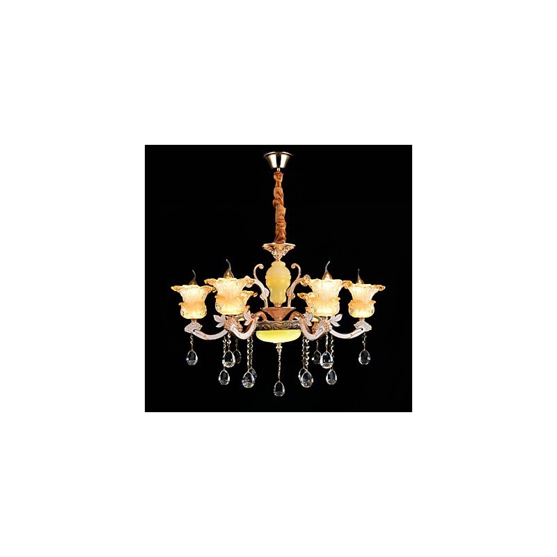 Moderne zeitgenössische traditionelle klassische Zinklegierungsfunktion für Kristall-Mini-Metallpendelleuchte