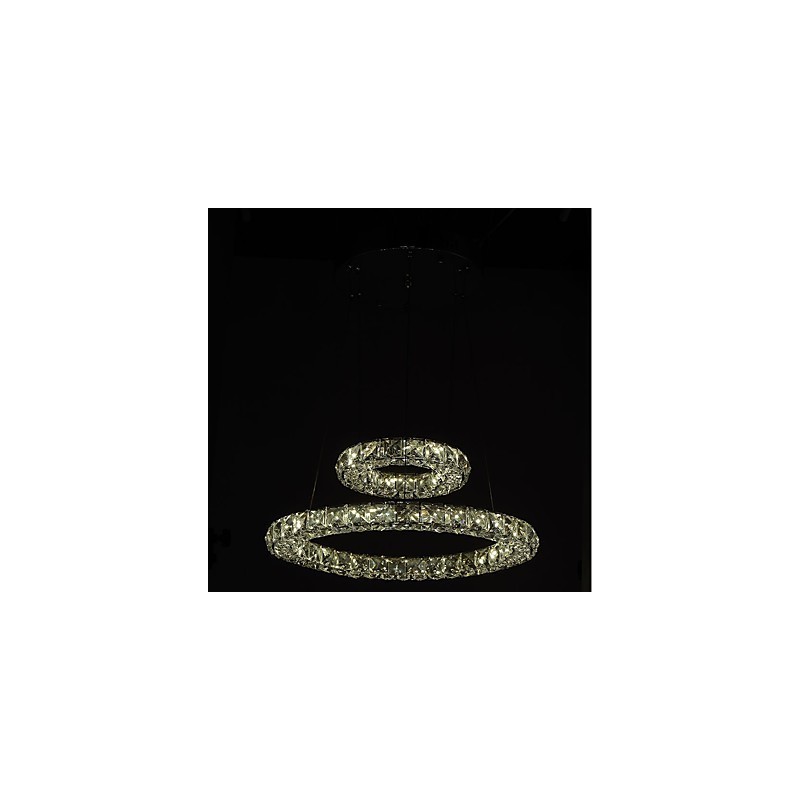 Kristall Kronleuchter Lichter Indoor Pendelleuchte Deckenleuchte Leuchten Dimmbar mit Fernbedienung