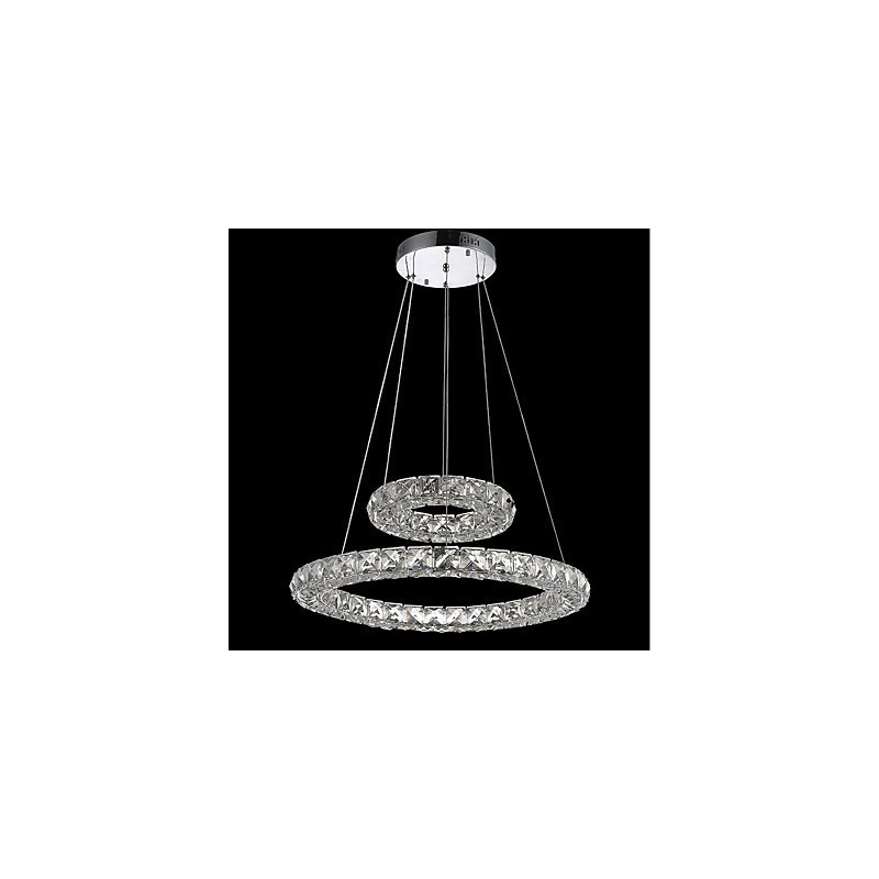 Kristall Kronleuchter Lichter Indoor Pendelleuchte Deckenleuchte Leuchten Dimmbar mit Fernbedienung