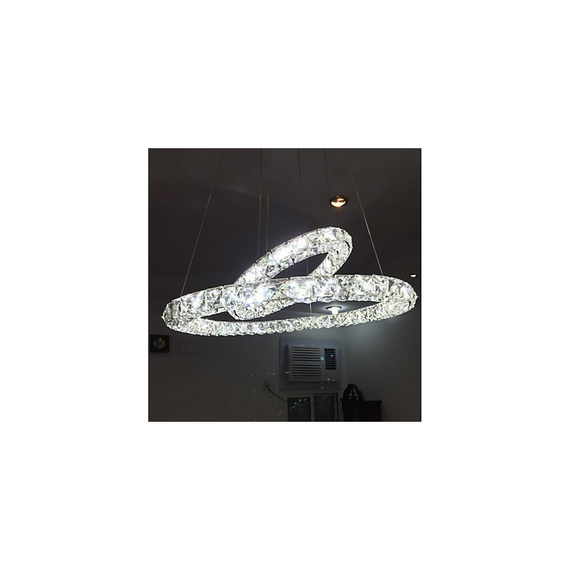 Kristall Kronleuchter Lichter Indoor Pendelleuchte Deckenleuchte Leuchten Dimmbar mit Fernbedienung