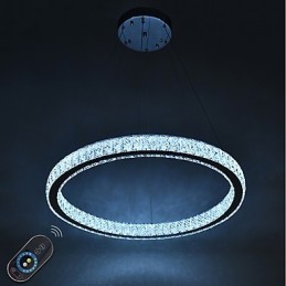Dimmbare Ring Indoo Deckenleuchte Pendelleuchte Moderne Kronleuchter Beleuchtung Kronleuchter Lampe mit Fernbedienung