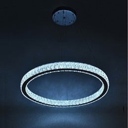 Dimmbare Ring Indoo Deckenleuchte Pendelleuchte Moderne Kronleuchter Beleuchtung Kronleuchter Lampe mit Fernbedienung