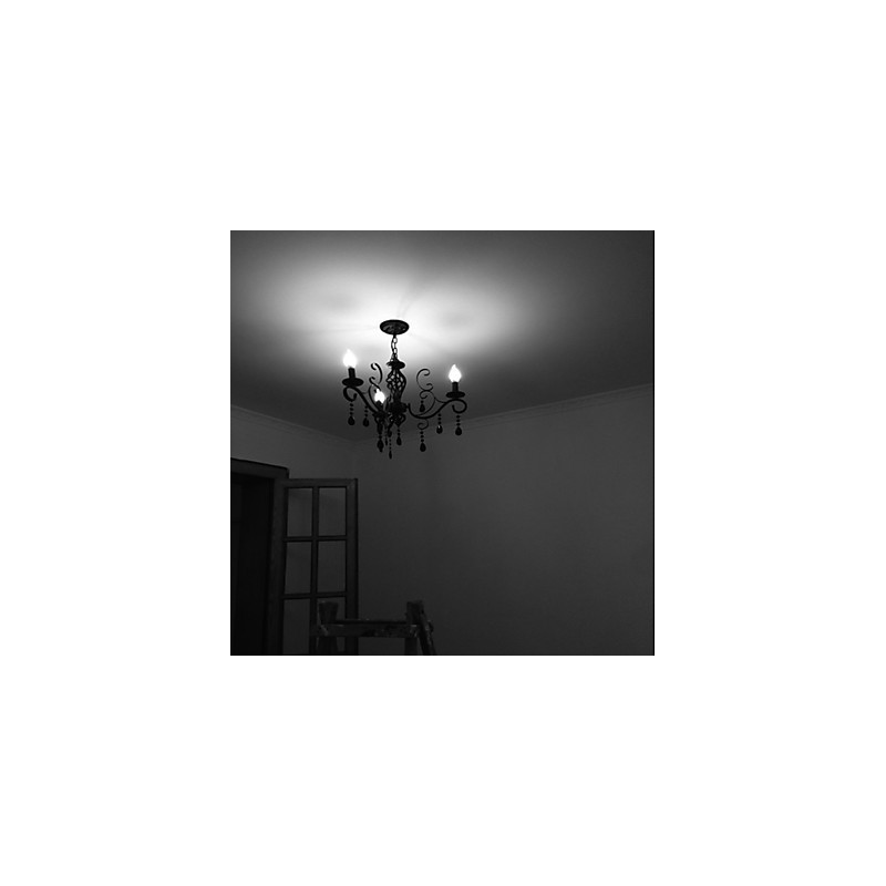 Kristalllampe 3 Licht Moderne einfache Neuheit Beleuchtungen