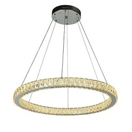 Dimmbare Ring Deckenleuchte Pendelleuchte Moderne Kronleuchter Beleuchtung Innenlampe mit Fernbedienung