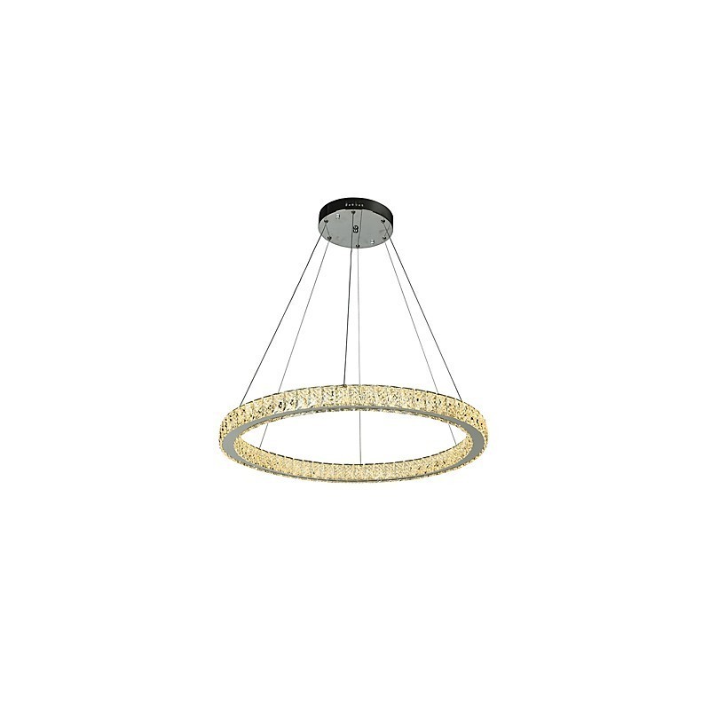 Dimmbare Ring Deckenleuchte Pendelleuchte Moderne Kronleuchter Beleuchtung Innenlampe mit Fernbedienung
