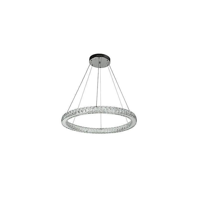 Dimmbare Ring Deckenleuchte Pendelleuchte Moderne Kronleuchter Beleuchtung Innenlampe mit Fernbedienung