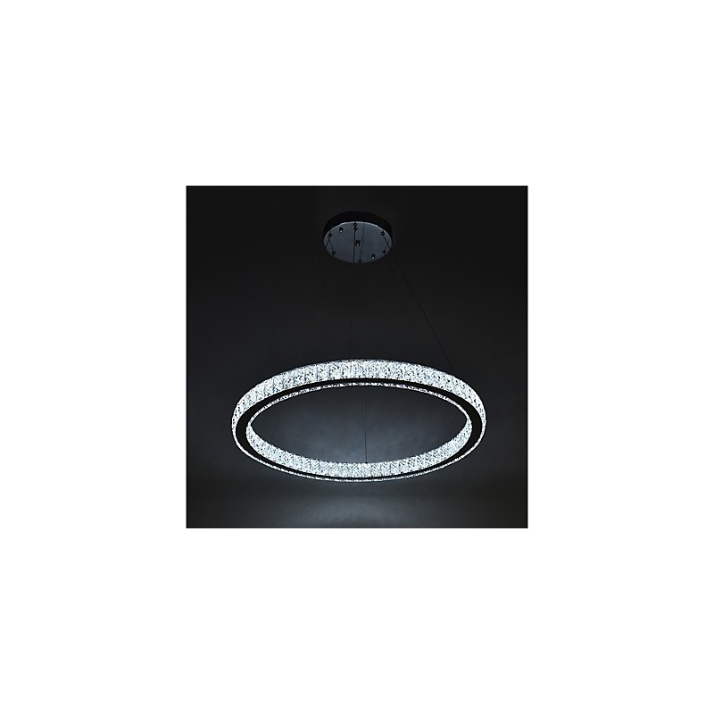 Dimmbare Ring Deckenleuchte Pendelleuchte Moderne Kronleuchter Beleuchtung Innenlampe mit Fernbedienung