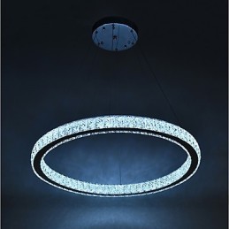 Dimmbare Ring Deckenleuchte Pendelleuchte Moderne Kronleuchter Beleuchtung Innenlampe mit Fernbedienung