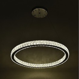 Dimmbare Ring Deckenleuchte Pendelleuchte Moderne Kronleuchter Beleuchtung Innenlampe mit Fernbedienung