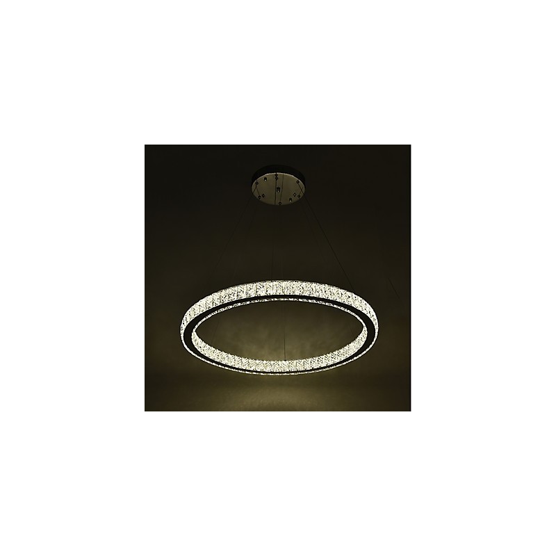 Dimmbare Ring Deckenleuchte Pendelleuchte Moderne Kronleuchter Beleuchtung Innenlampe mit Fernbedienung