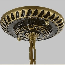 Traditionelles klassisches Malmerkmal für Metallkronleuchter im Mini-Stil