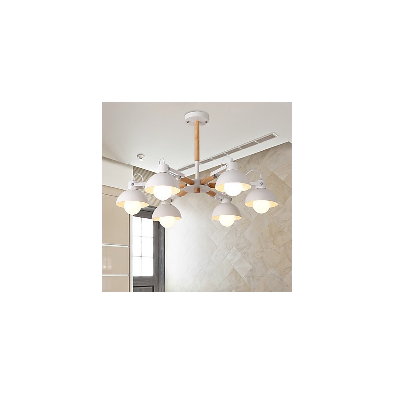 Traditionelle klassische rustikale Lodge Vintage Retro-Malerei-Funktion für Mini-Stil Metall-Kronleuchter