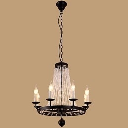 Kronleuchter mit 8 Lichtern, modern, zeitgenössisch, traditionell, klassisch, rustikal, Lodge, Vintage, Retro, Laterne, Trommel, Country Island, Globus, Schüssel