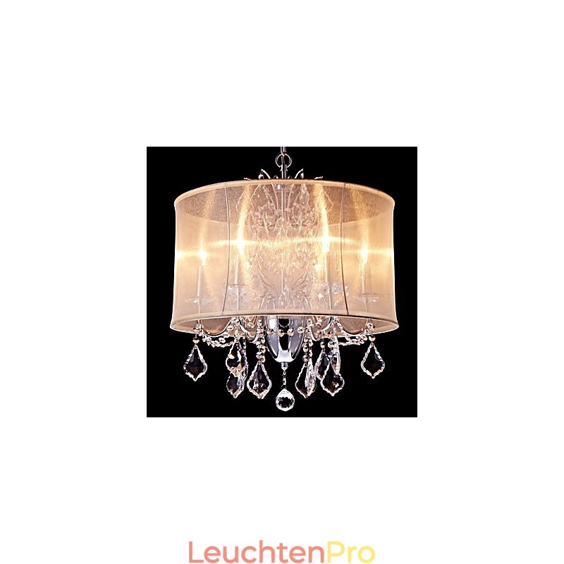 Moderne zeitgenössische traditionelle klassische Landhaus-Chrom-Funktion für Kristall-Mini-Designer-Metall-Kronleuchter