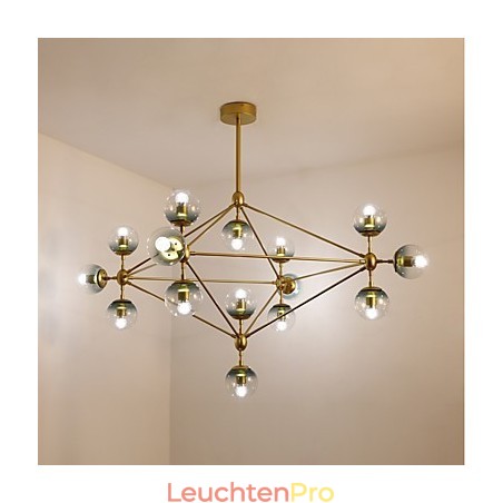 Fünfzehn Licht Postmodernen Europa Stil Modo Metall Glas Pendelleuchte das Foyer Schmücken Industrielle Kronleuchter Lampe Fünfzehn Licht Postmodernen Europa Stil Modo Metall Glas Pendelleuchte das Foyer Schmücken Industrielle Kronleuchter Lampe
